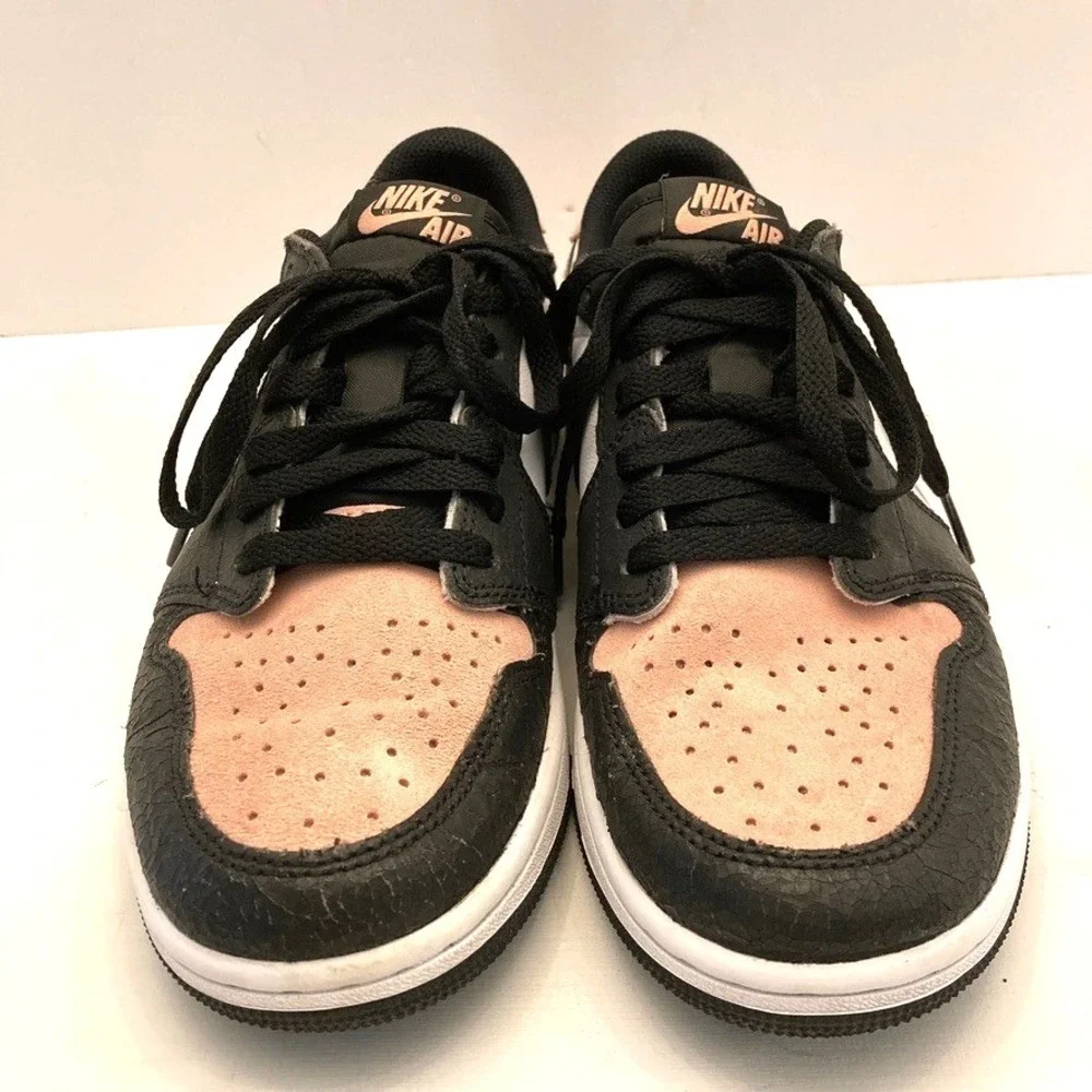 Nike Air Jordan 1 Low OG Bleached Coral Pink EU 41 Mens 8 Womens 9.5